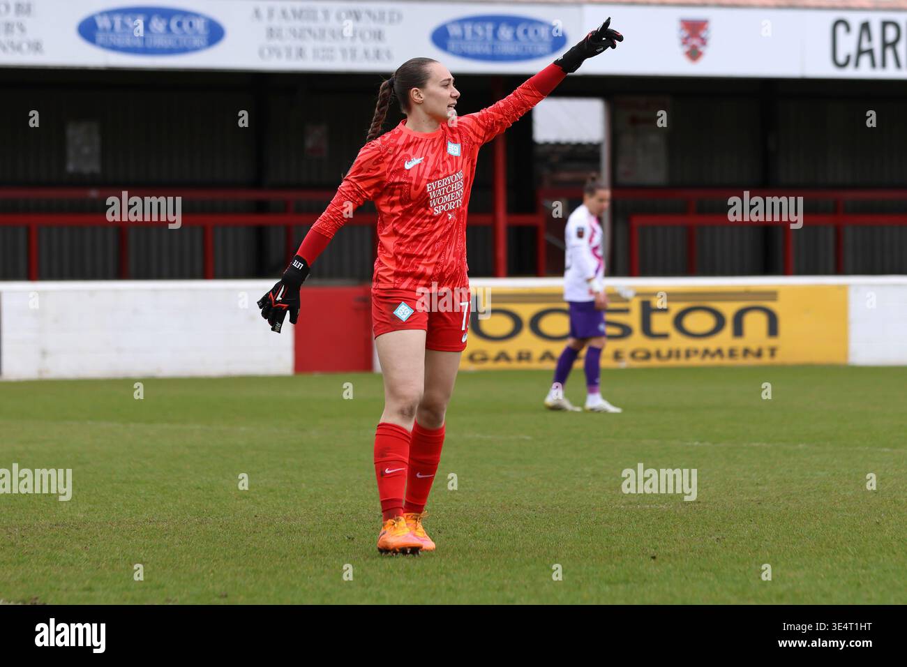 Elene Lete (London City 77) during the Women's Super League game ...