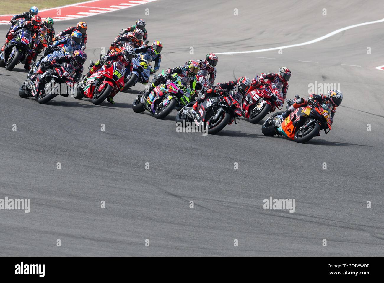 AUSTIN, TX - MARCH 29: Pedro Acosta (37) of Spain and Red Bull KTM ...