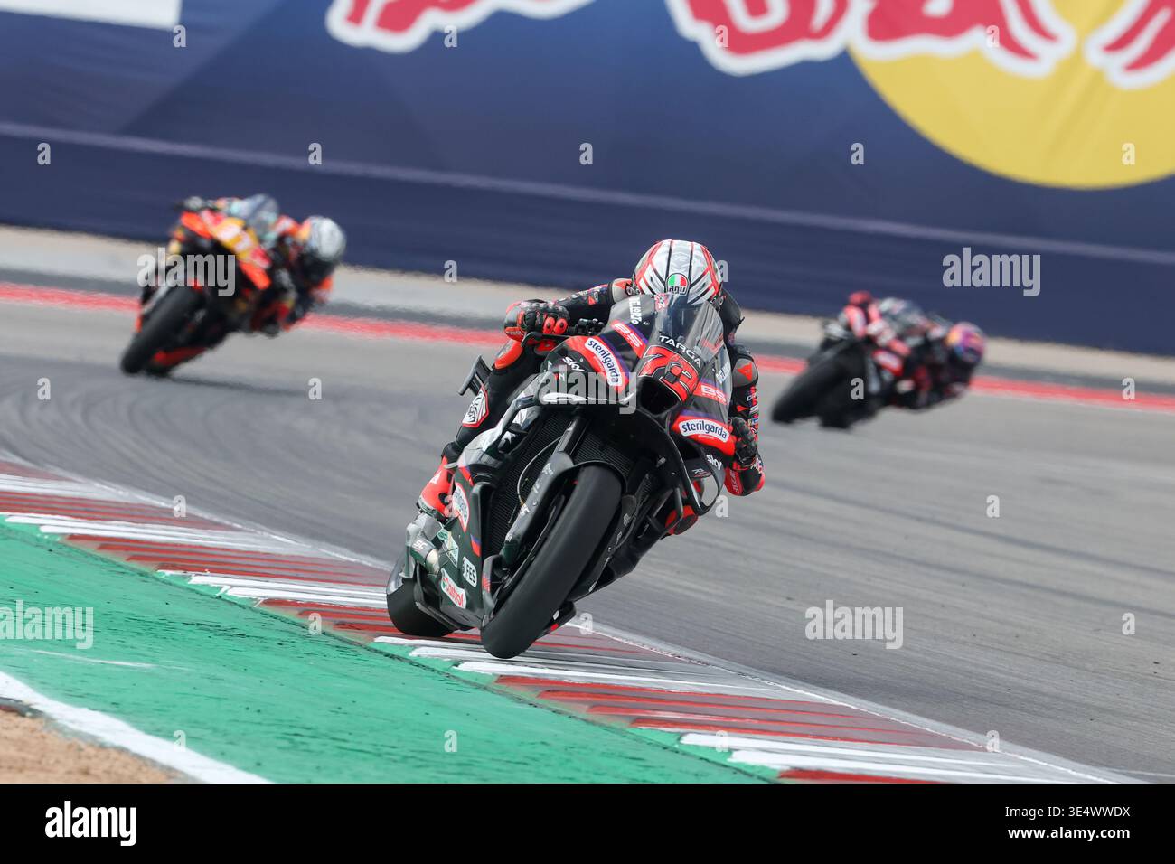 AUSTIN, TX - MARCH 29: Marco Bezzecchi (72) of Italy and Aprilia Racing ...