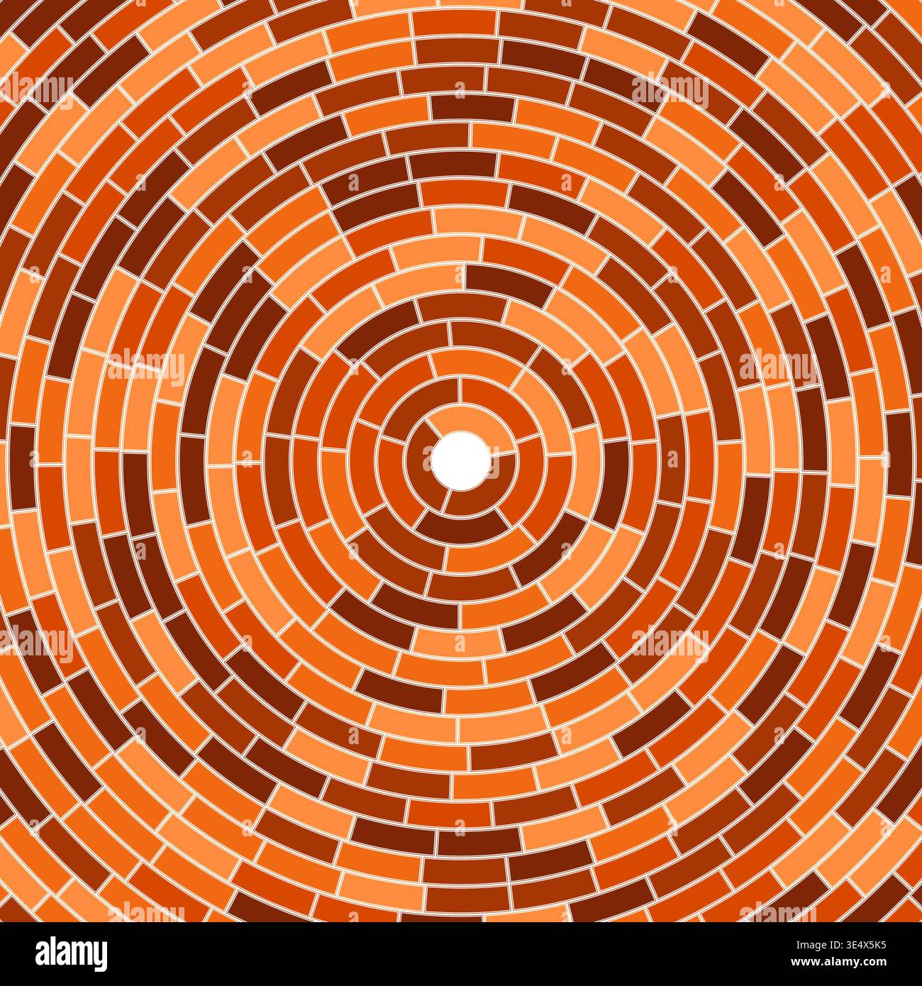Abstract pattern. Medium weight. Segments centered. Large padding. Solid cells in frame. Artistic vector image. Stock Vector
