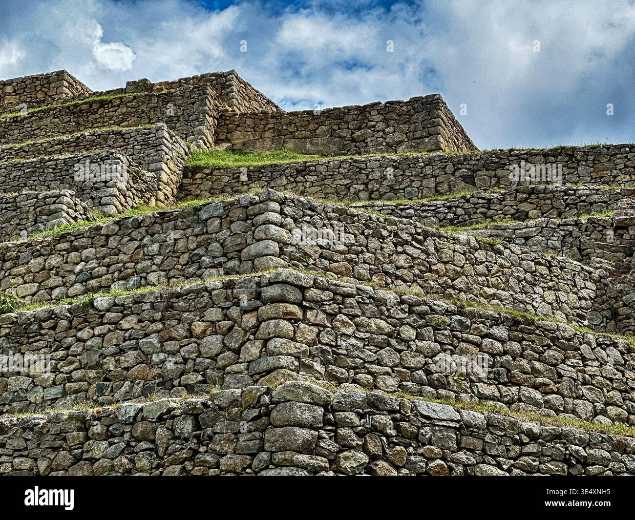 Machu picchu stone wall hi-res stock photography and images - Alamy
