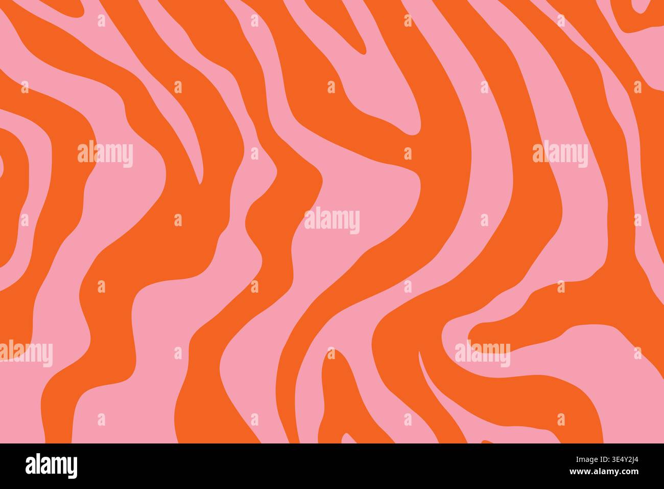 Wavy background design template. Pink and red Stock Vector