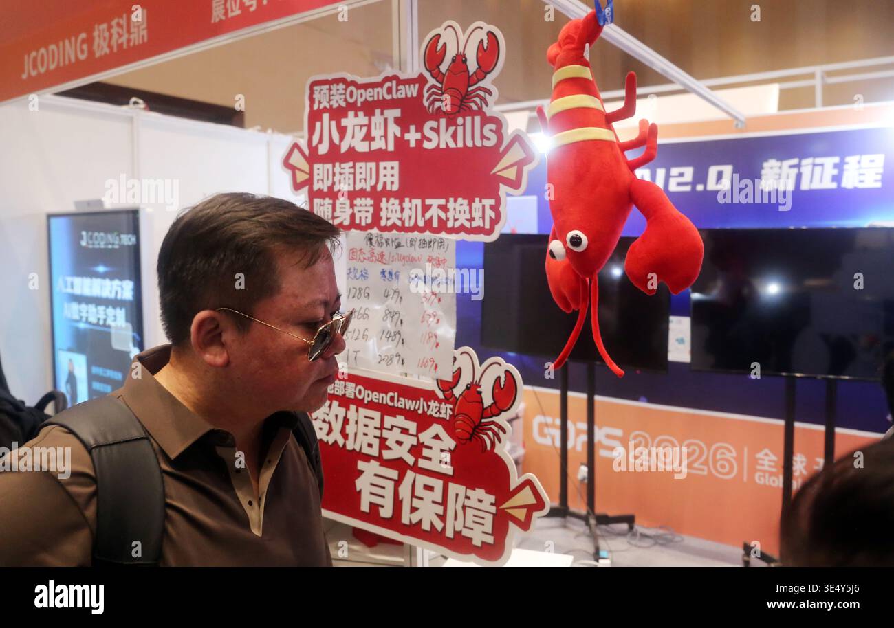 SHANGHAI, CHINA - MARCH 29, 2026 - Install OpenClaw interactive ...