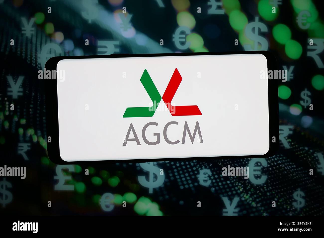 In this photo illustration, the logo of regulator Italian Competition ...