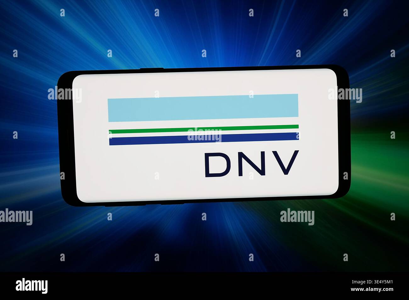 In this photo illustration, the logo of classification society Det ...