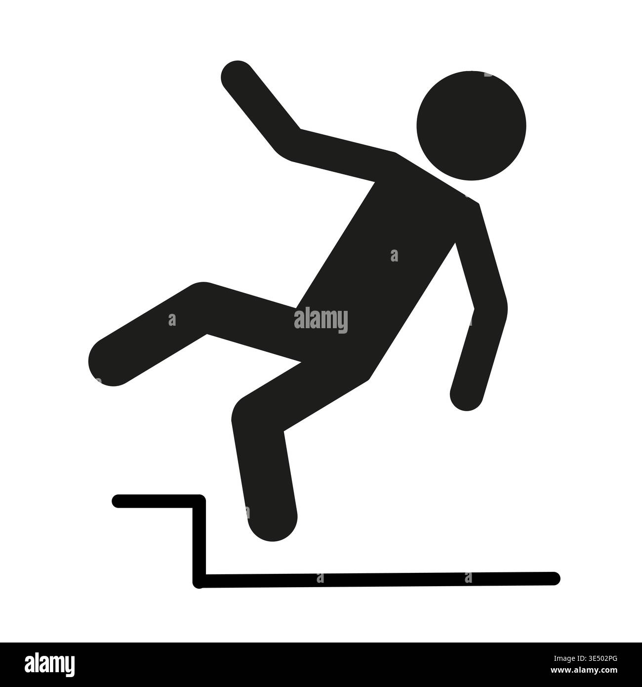 Stumble vector vectors hi-res stock photography and images - Alamy