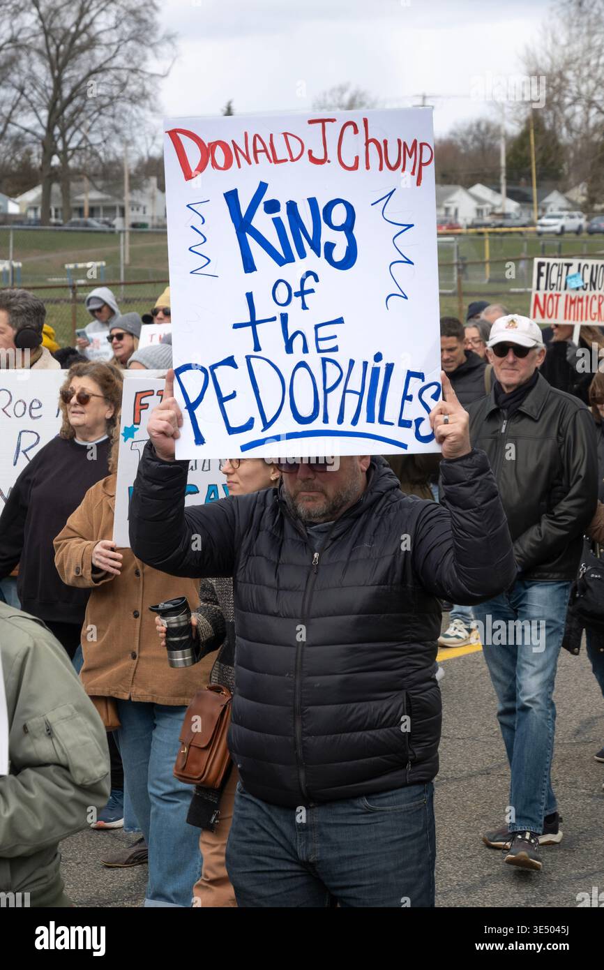 Jeffrey epstein trump hi-res stock photography and images - Alamy