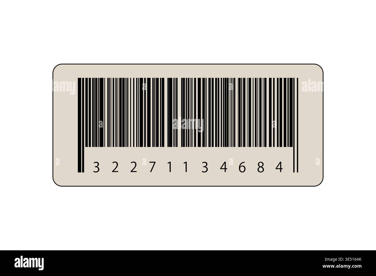 Barcode barcode identification number product scanning . Vertical stripes resembling. Code stripes sticker. Barcode labels, customers qr code Stock Vector