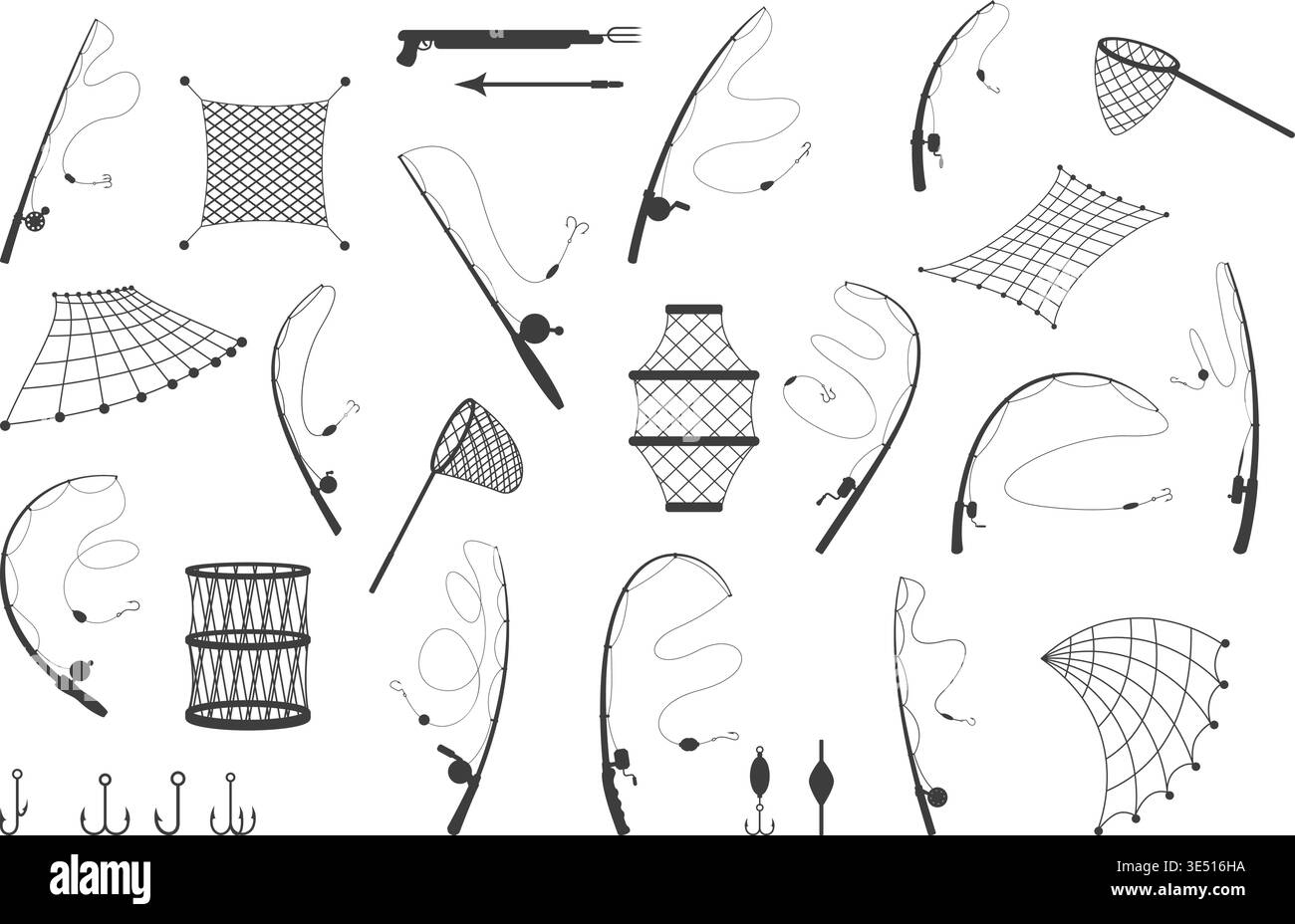 Fishing hook vector Black and White Stock Photos & Images - Alamy Fishing hook vector Black and White Stock Photos & Images - Alamy