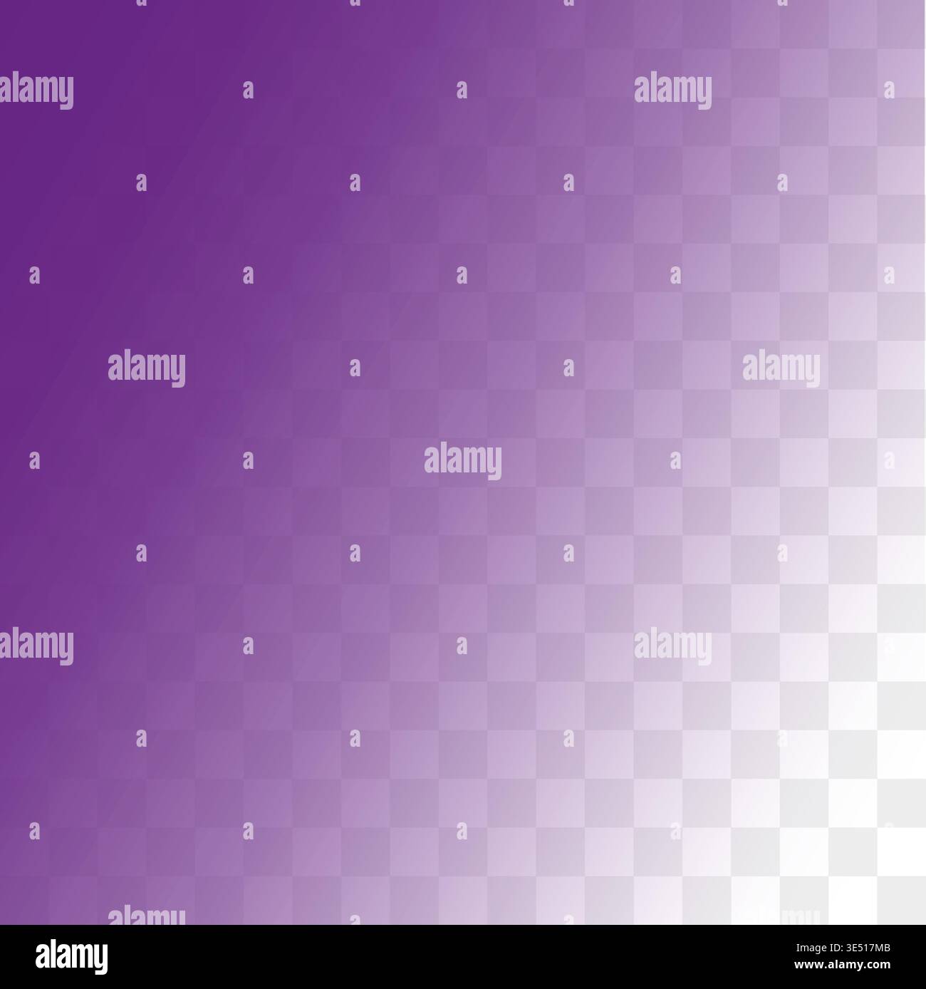 Purple gradient background. Checkerboard grid texture. Vector backdrop design. Light corner effect. Manual vector only. No autotrace used. Stock Vector