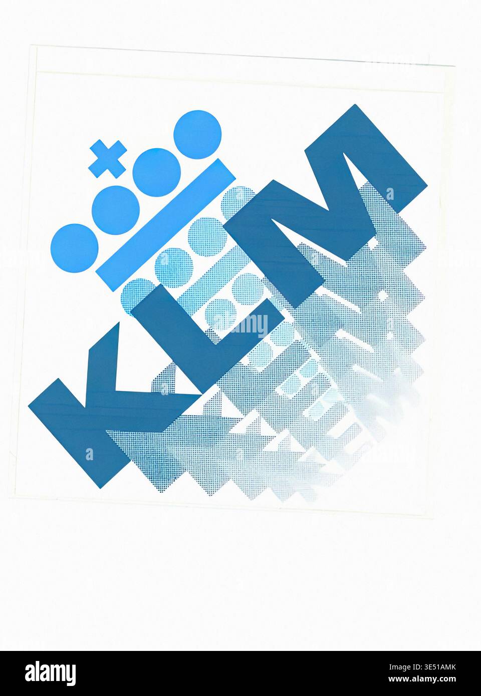 Klm luggage label hi-res stock photography and images - Alamy