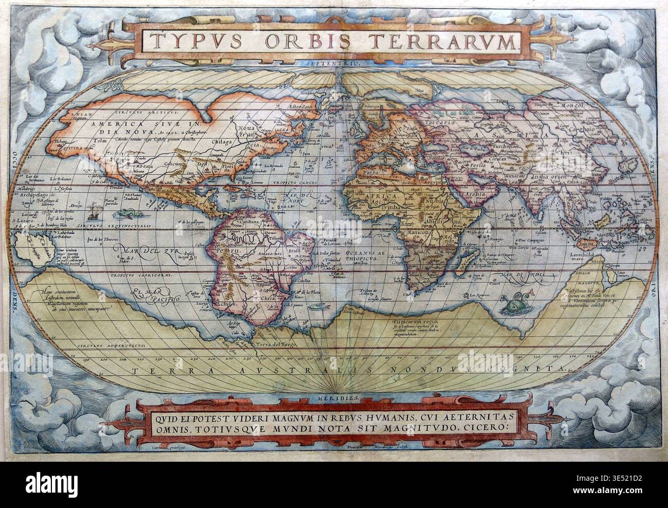 Terra australis maps hi-res stock photography and images - Alamy