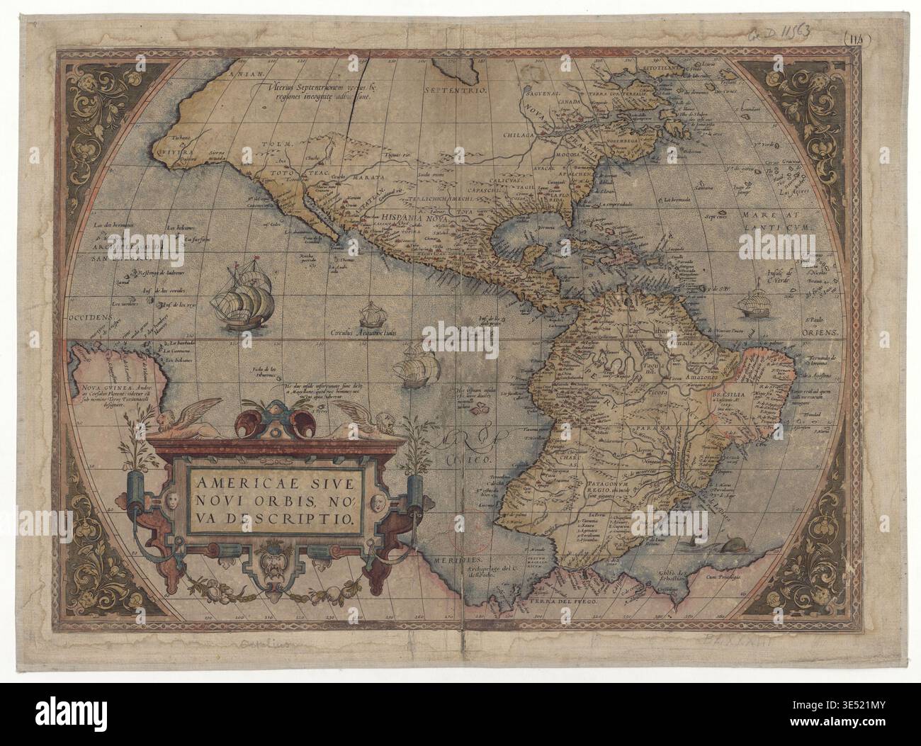 North america map 1500s hi-res stock photography and images - Alamy