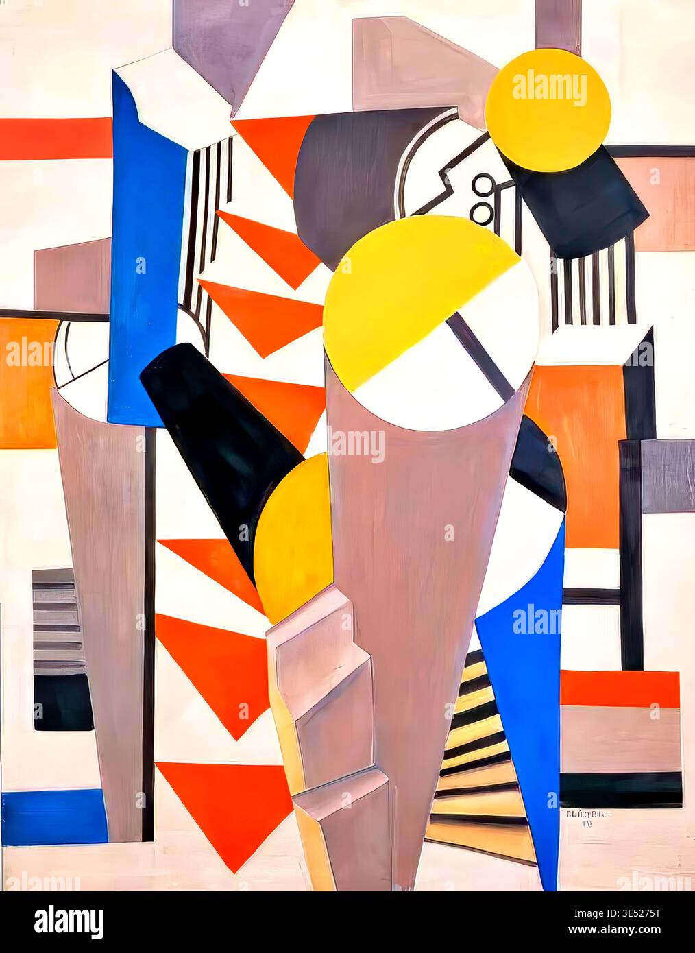 Fernand leger composition hi-res stock photography and images - Alamy