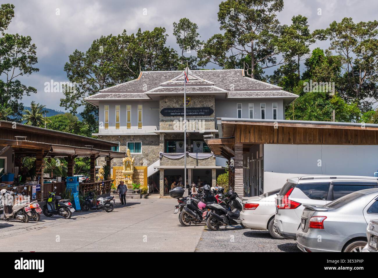 Samui Immigration Koh Samui, Thailand, 30 March 2026: Immigration office building in Koh ...