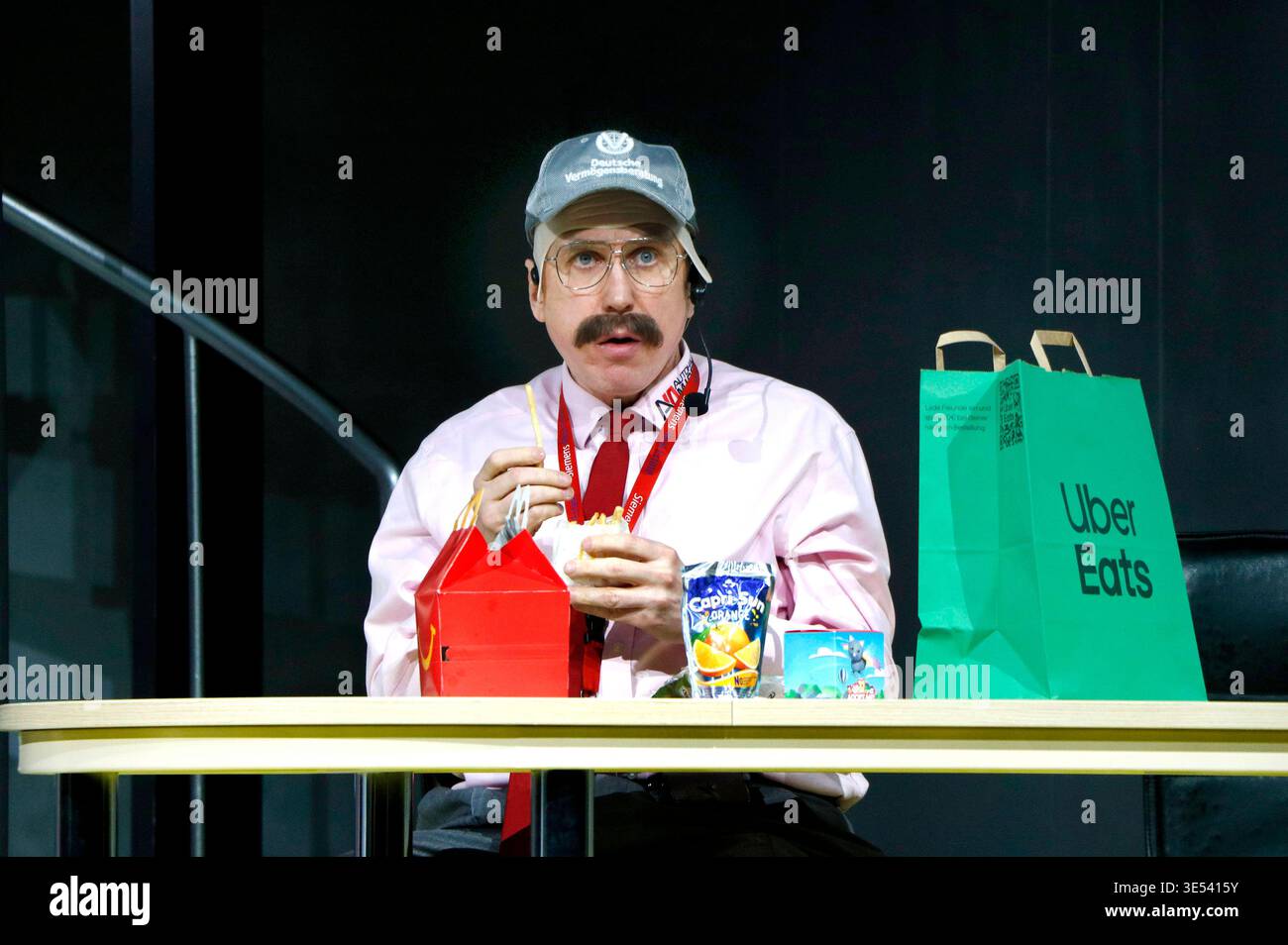 Lars Eidinger bei der Fotoprobe zum Theaterstück Der Geizige in der ...