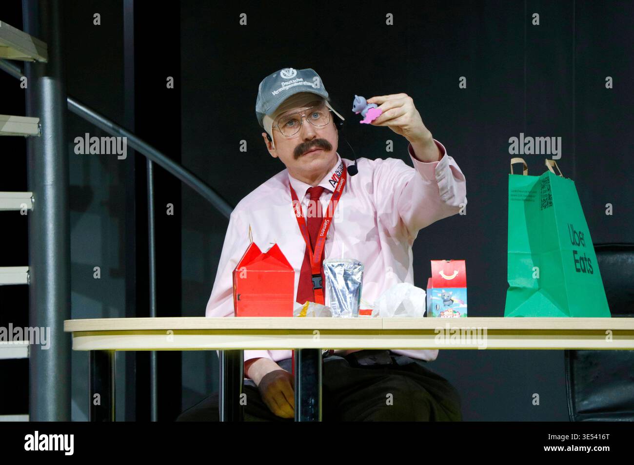 Lars Eidinger bei der Fotoprobe zum Theaterstück Der Geizige in der ...