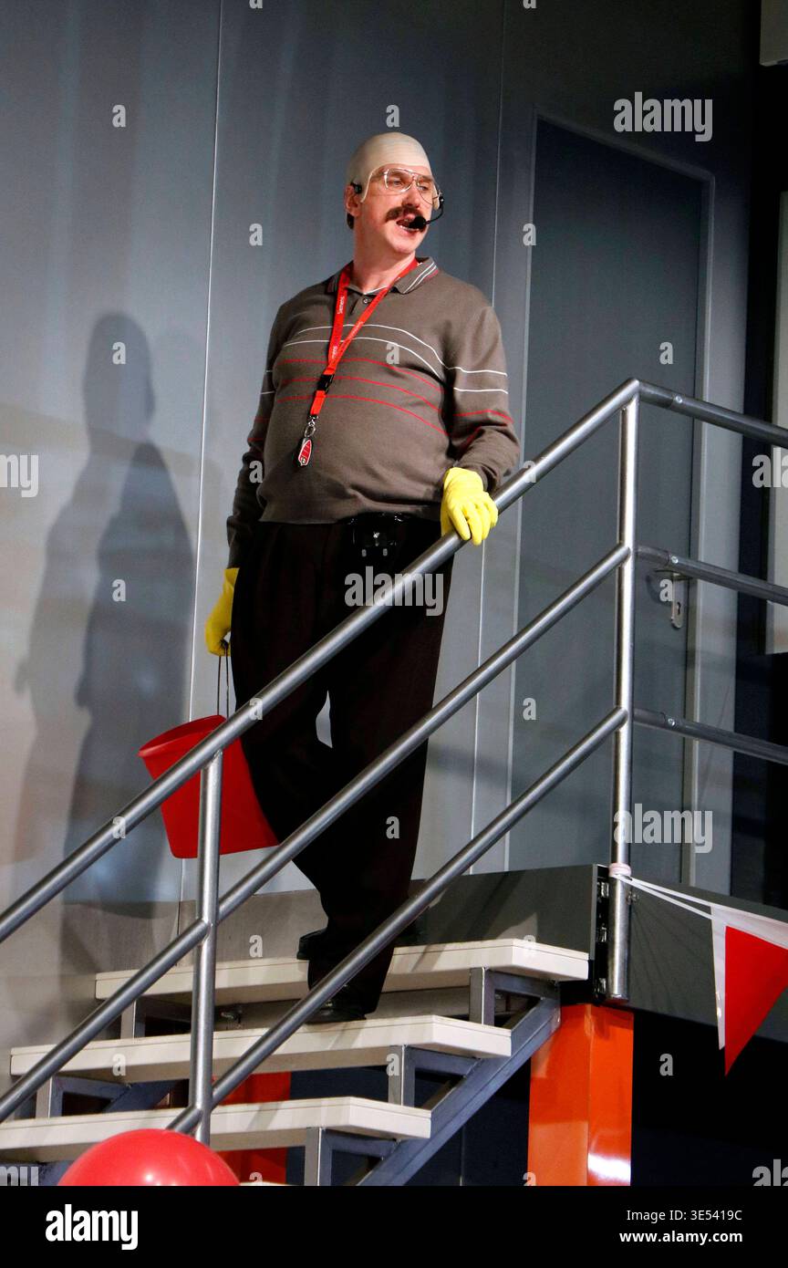 Lars Eidinger bei der Fotoprobe zum Theaterstück Der Geizige in der ...