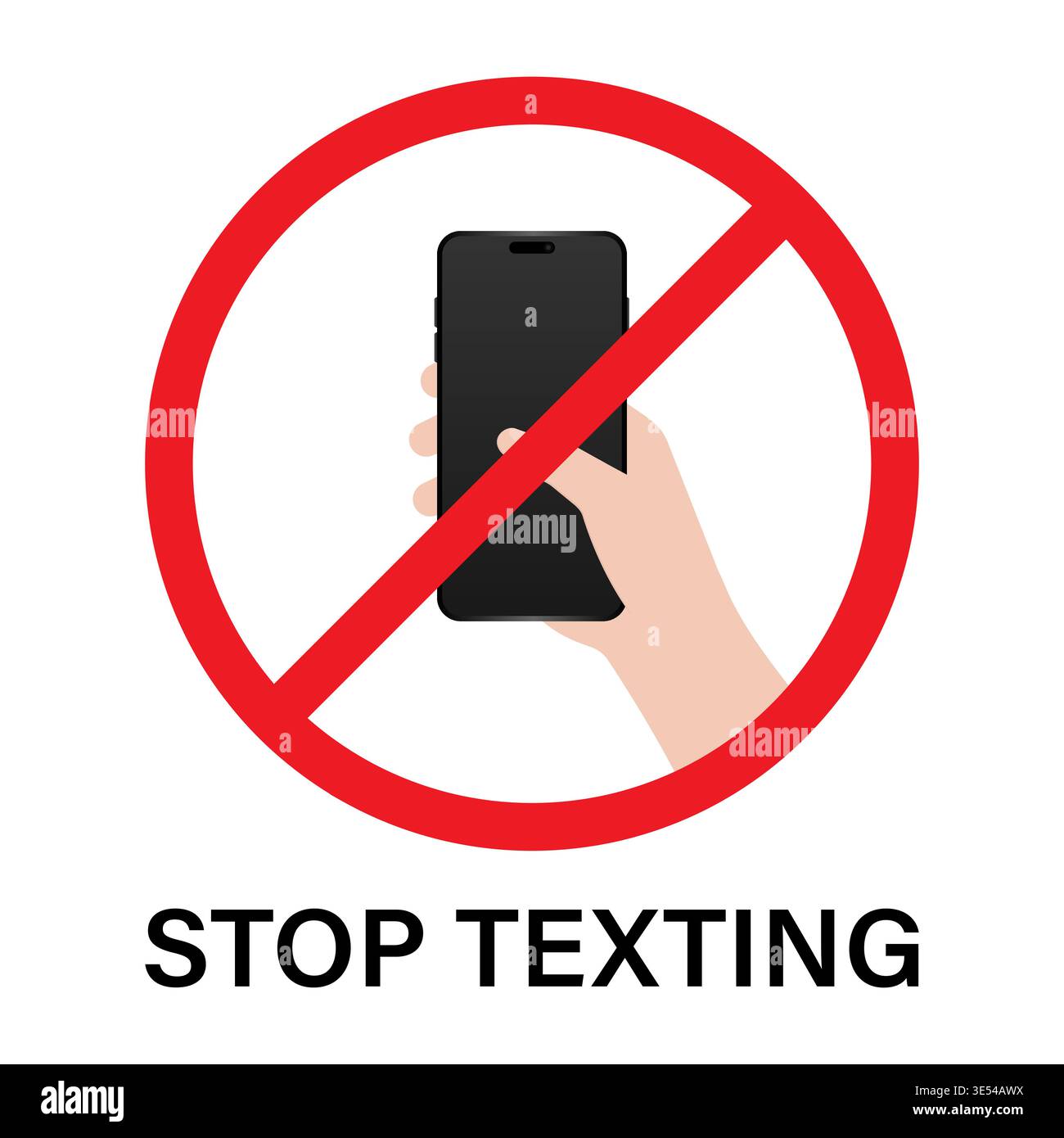 No Texting While Driving. Do Not Use Phone While Driving. Careless and ...