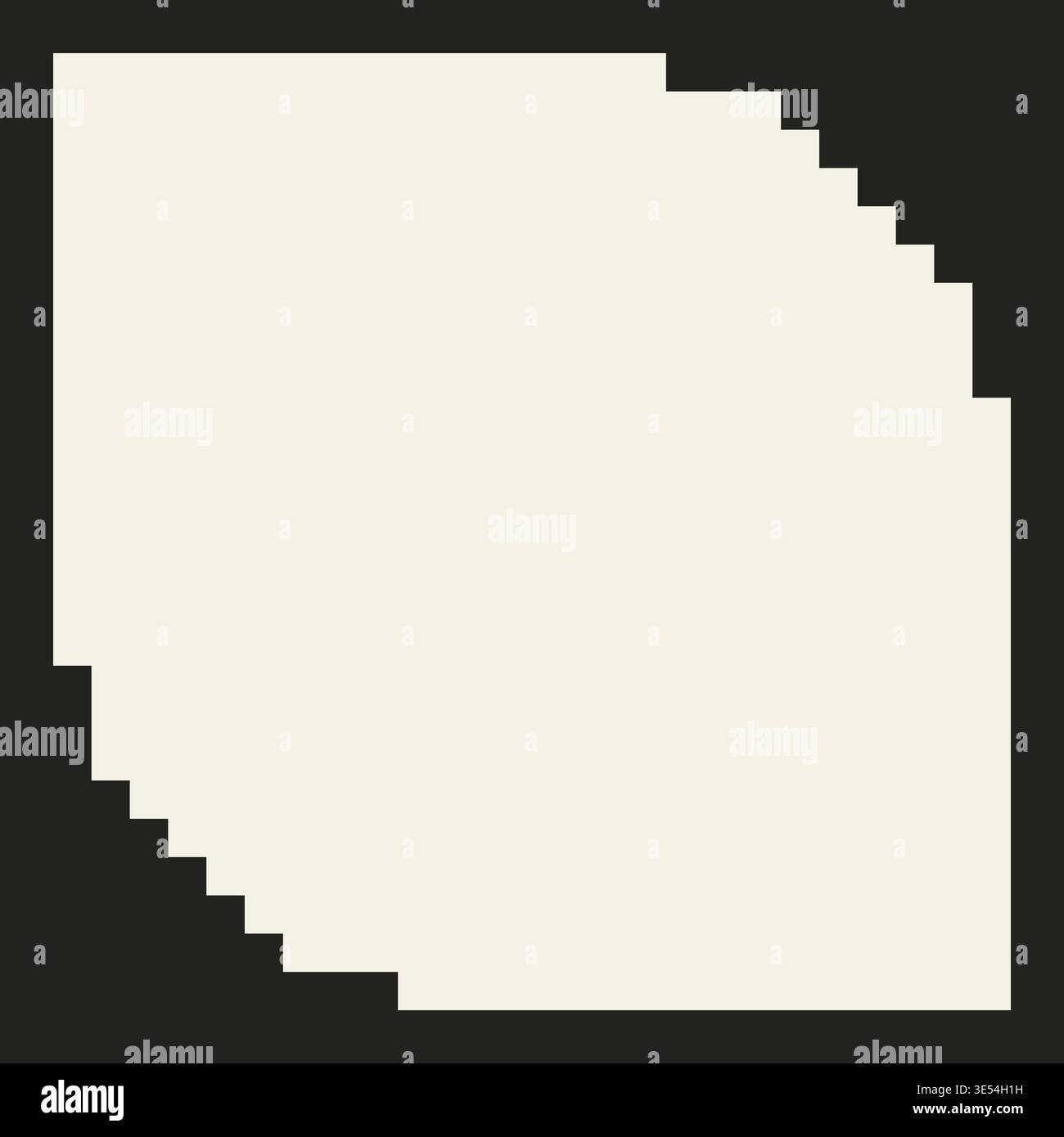 Pixel Shapes 49 2000 2000 Stock Vector