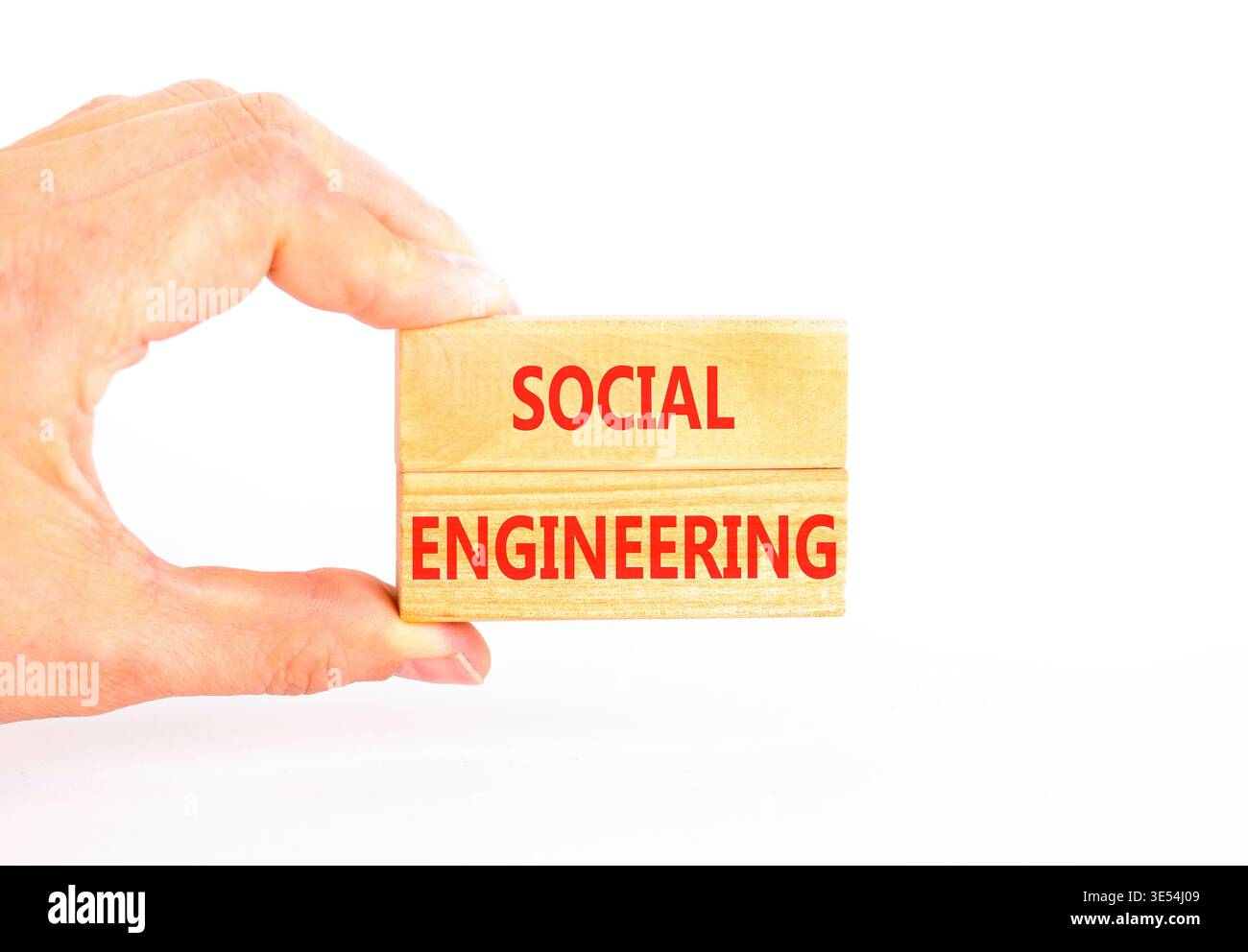 Social engineering words symbol. Concept words Social engineering on ...