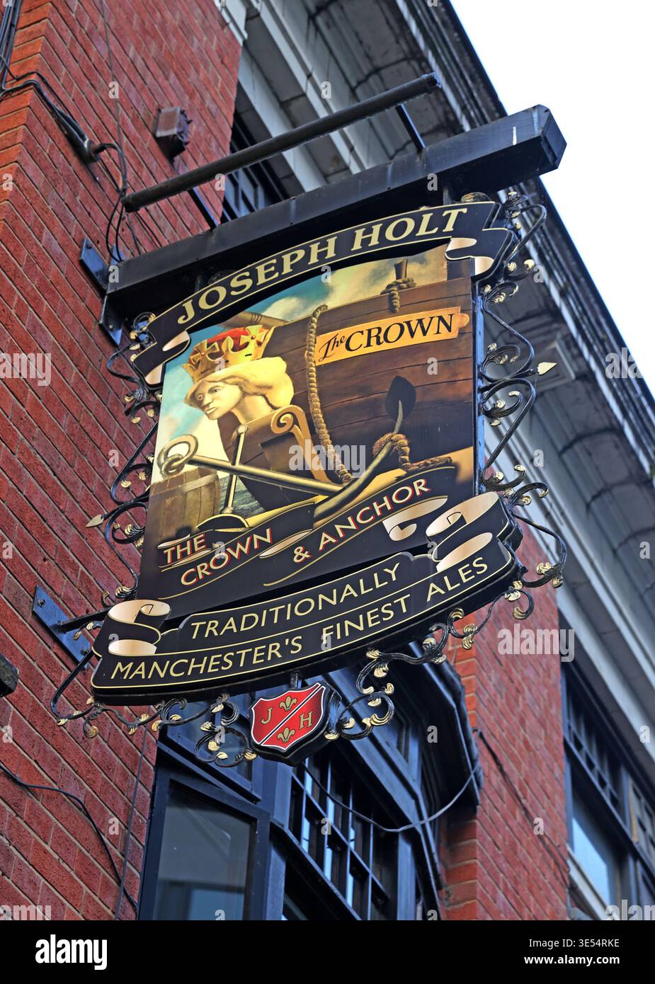 Holts Crown & Anchor, Manchester. Stock Photo