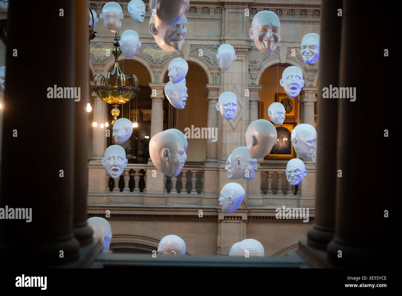 The Floating Heads Art Installation By Sophie Cave At The Kelvingrove the-floating-heads-art-installation-by-sophie-cave-at-the-kelvingrove
