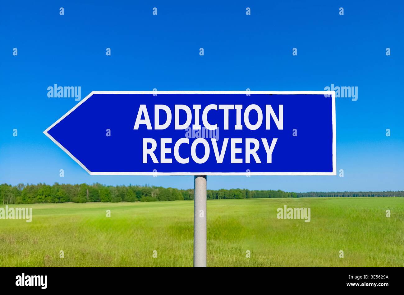 Addiction recovery symbol. Concept words Addiction recovery on ...