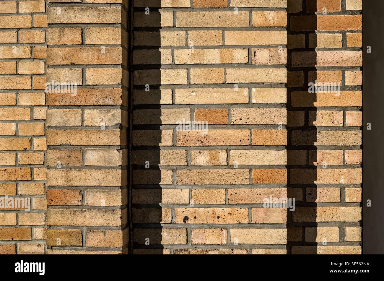 old building with brick walls Stock Photo