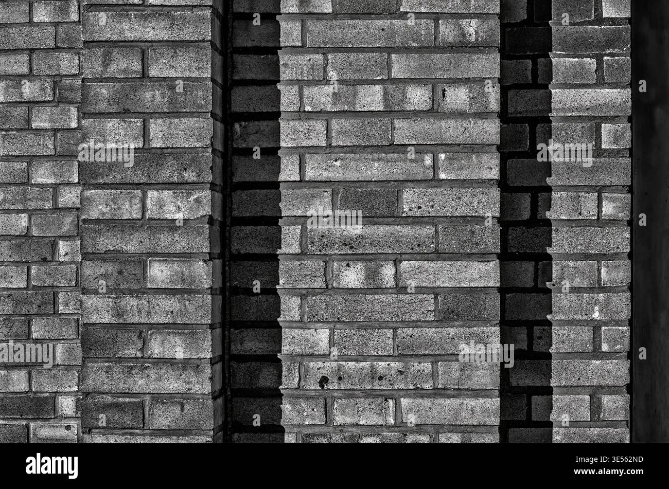 old building with brick walls Stock Photo