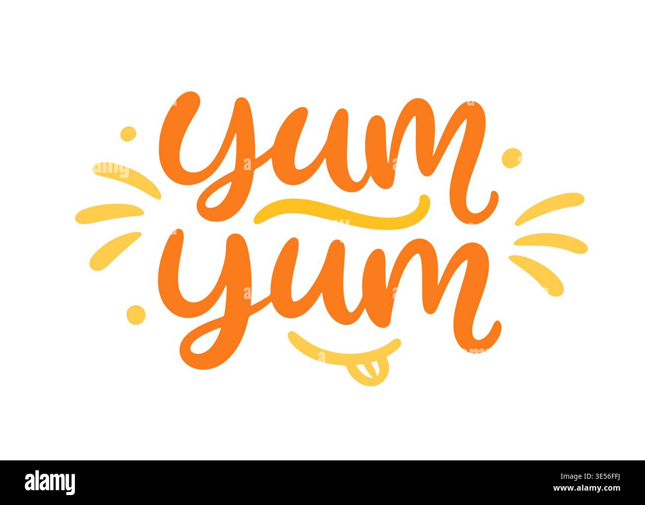 YUMMY様オーダー専用ページ Yummy yum Stock Vector Images - Alamy