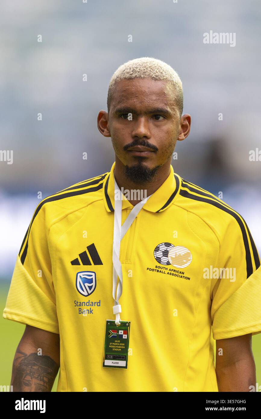 Oswin Appollis of South Africa during the international friendly ...