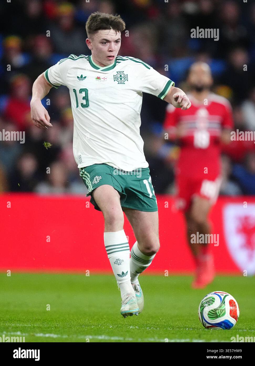 Patrick Kelly Inagh Northern Ireland's Patrick Kelly in action during an international ...