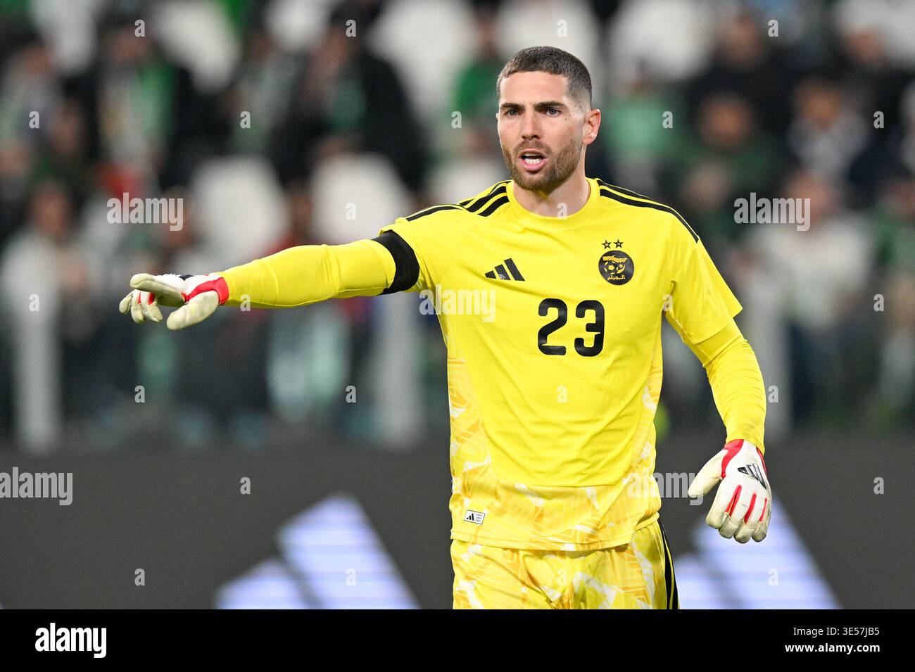 Algeria s Goalkeeper Luca Zidane During The Friendly Soccer Match algeria-s-goalkeeper-luca-zidane-during-the-friendly-soccer-match