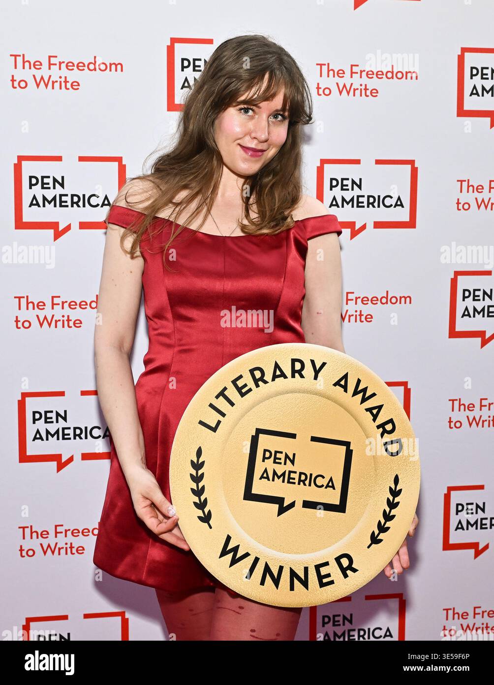 Alvilde Eirill Alvilde Falck attends the PEN America Literary Awards gala at ...