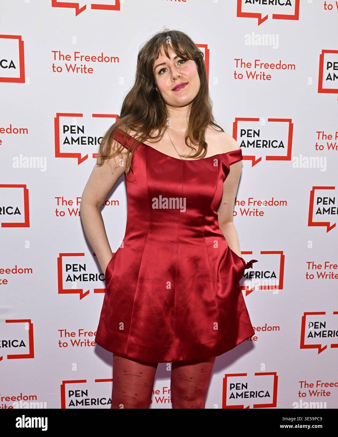 Alvilde Eirill Alvilde Falck attends the PEN America Literary Awards gala at ...