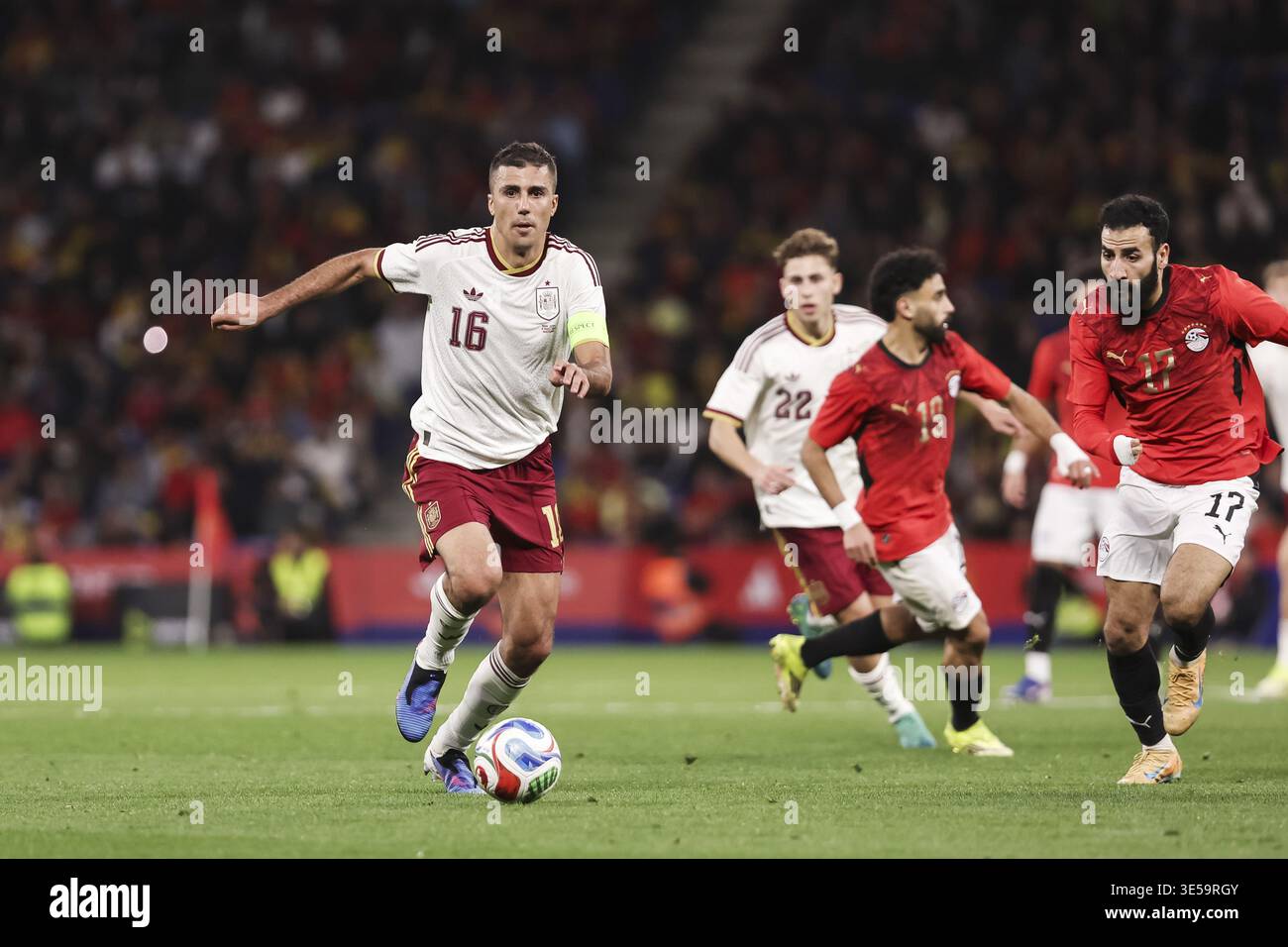 Rodri of Spain during the International friendly football match between ...
