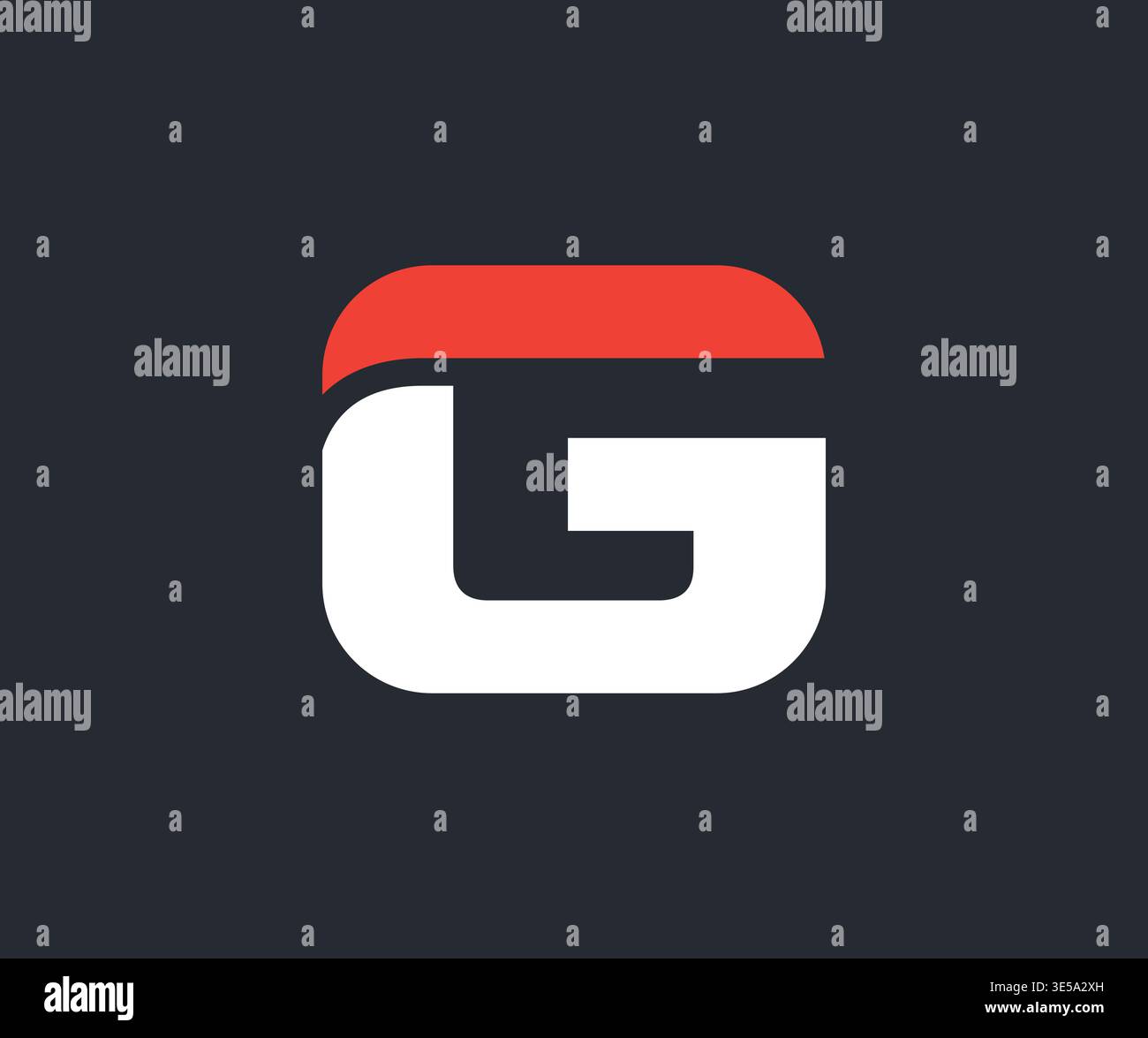 Modern Letter G Monogram Logo Design Stock Vector Image & Art - Alamy