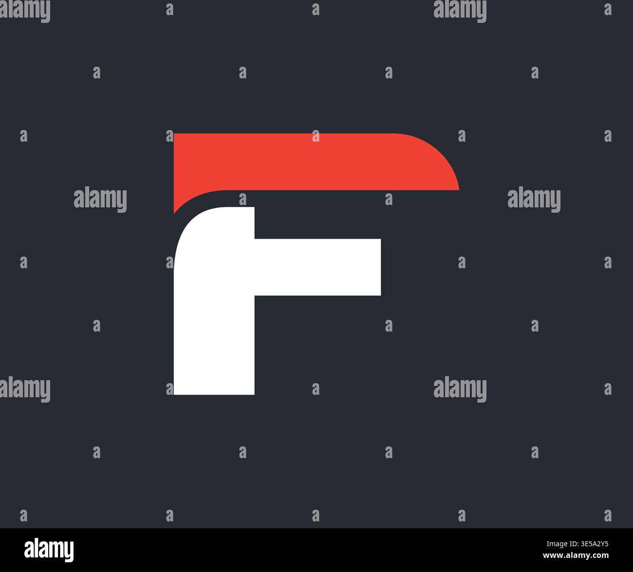 Modern Letter F Monogram Logo Design Stock Vector Image & Art - Alamy