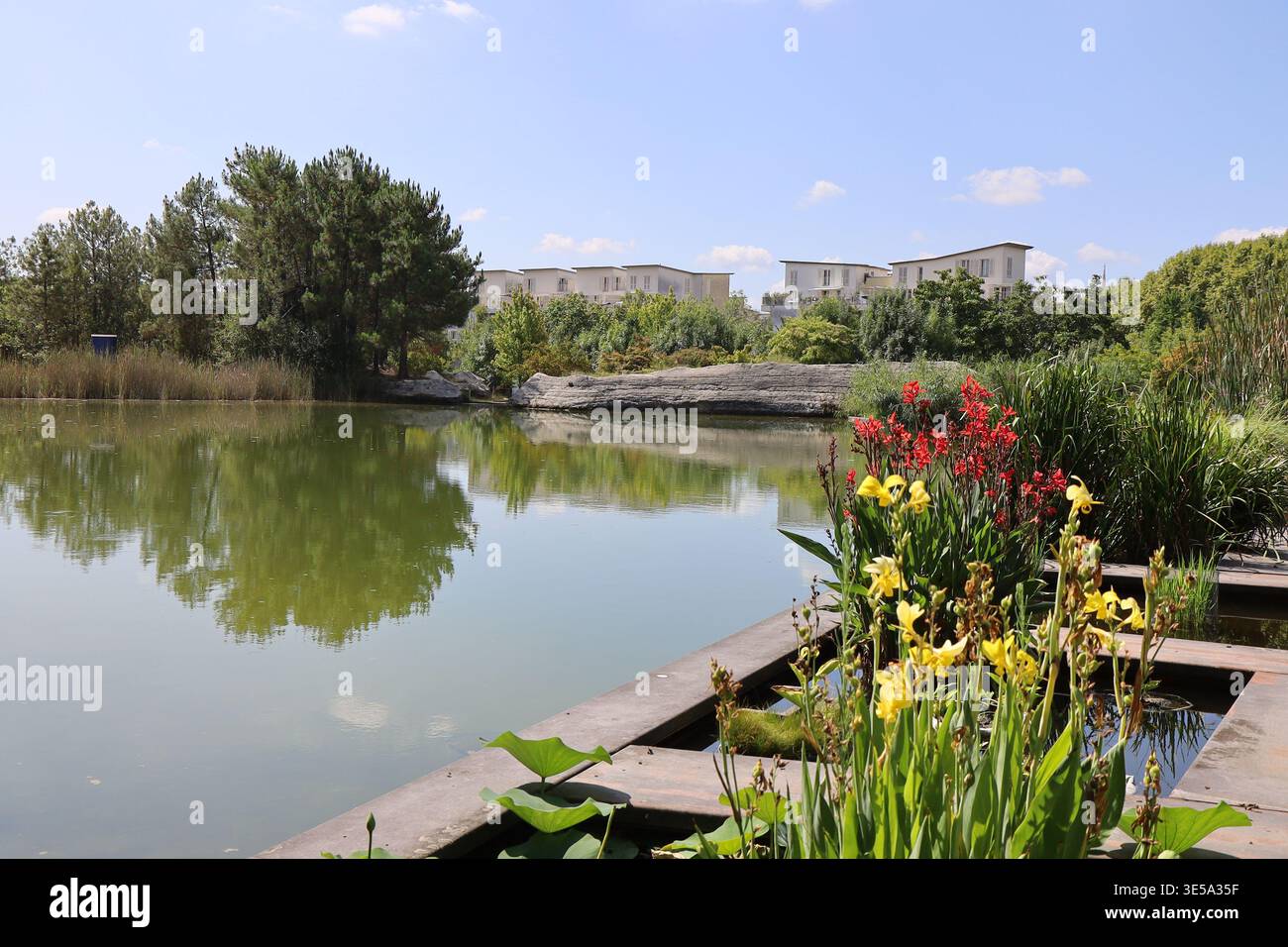 The Botanical Garden of Bordeaux, Bordeaux, Gironde, France Stock Photo