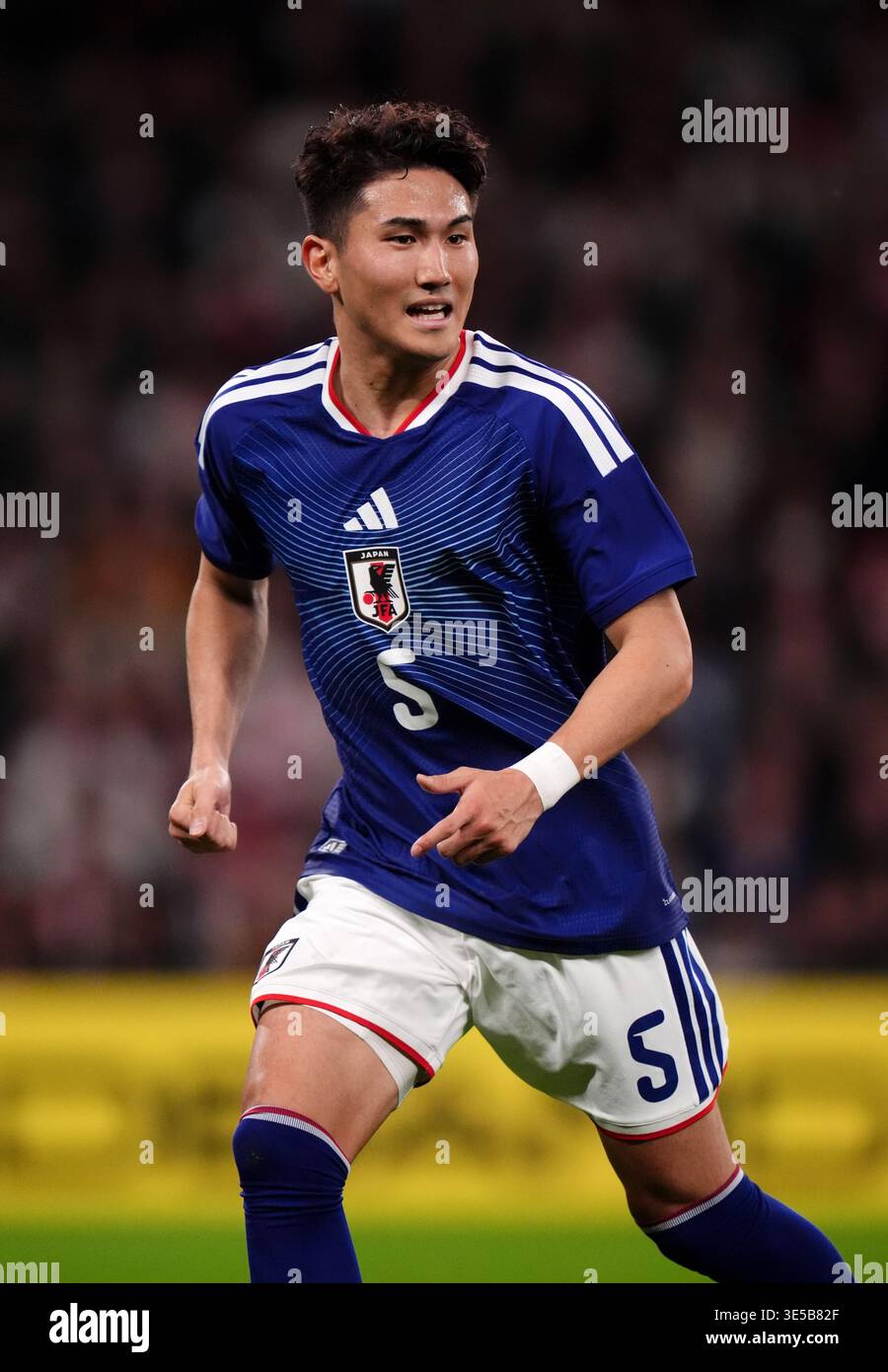 Japan s Tsuyoshi Watanabe During An International Friendly Match At japan-s-tsuyoshi-watanabe-during-an-international-friendly-match-at