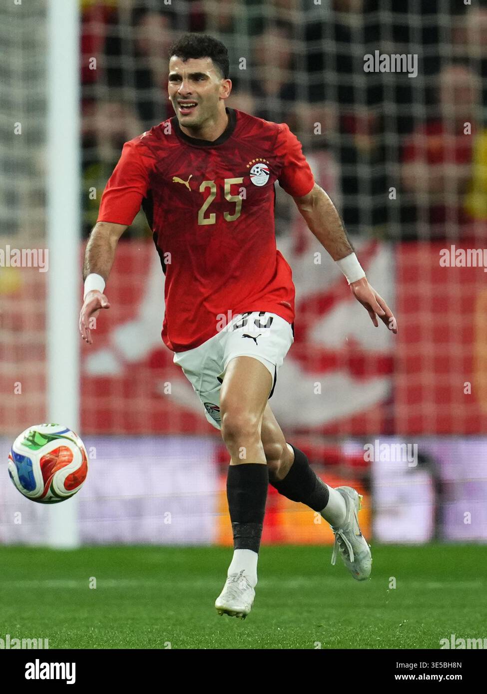 Ahmed Sayed of Egypt during the friendly match between Spain and Egypt