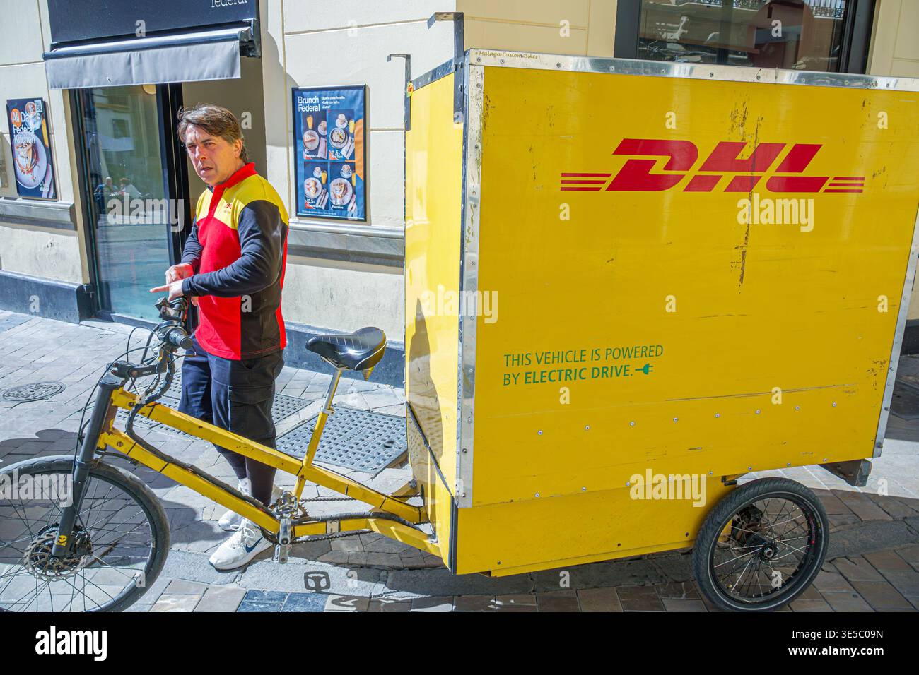 Dhl cargo bike hi-res stock photography and images - Alamy