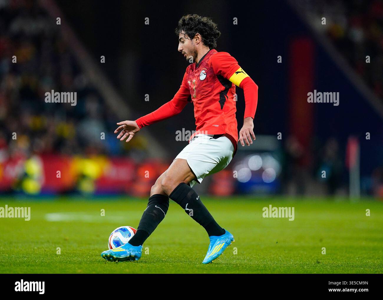 Mohamed Hani Of Egypt During The Friendly Match Between Spain And Egypt mohamed-hani-of-egypt-during-the-friendly-match-between-spain-and-egypt