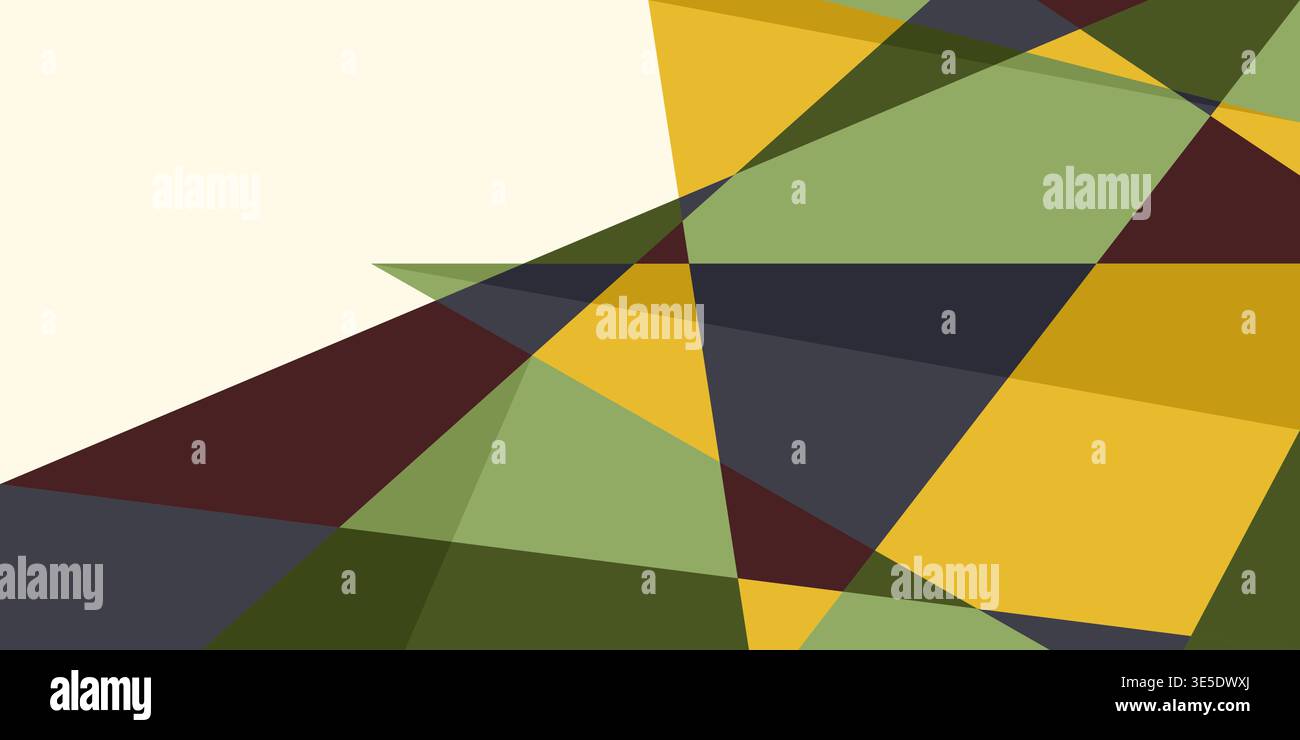 Abstract Geometric colorfull background design Stock Vector