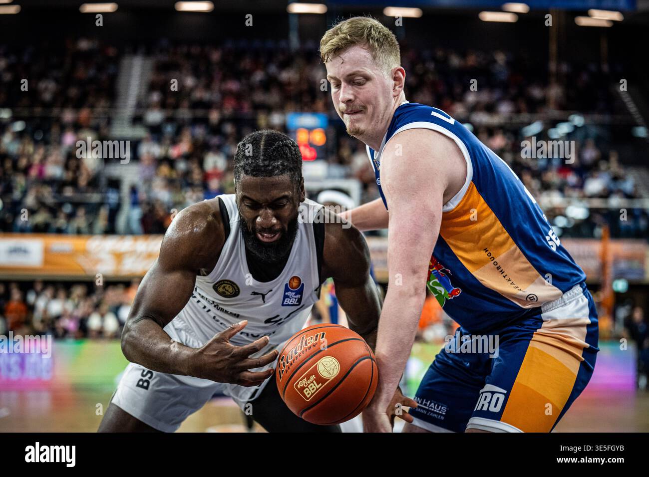 Rostock, Germany April 1, 2026: 1.BBL - 2025/2026 - Rostock Seawolves ...