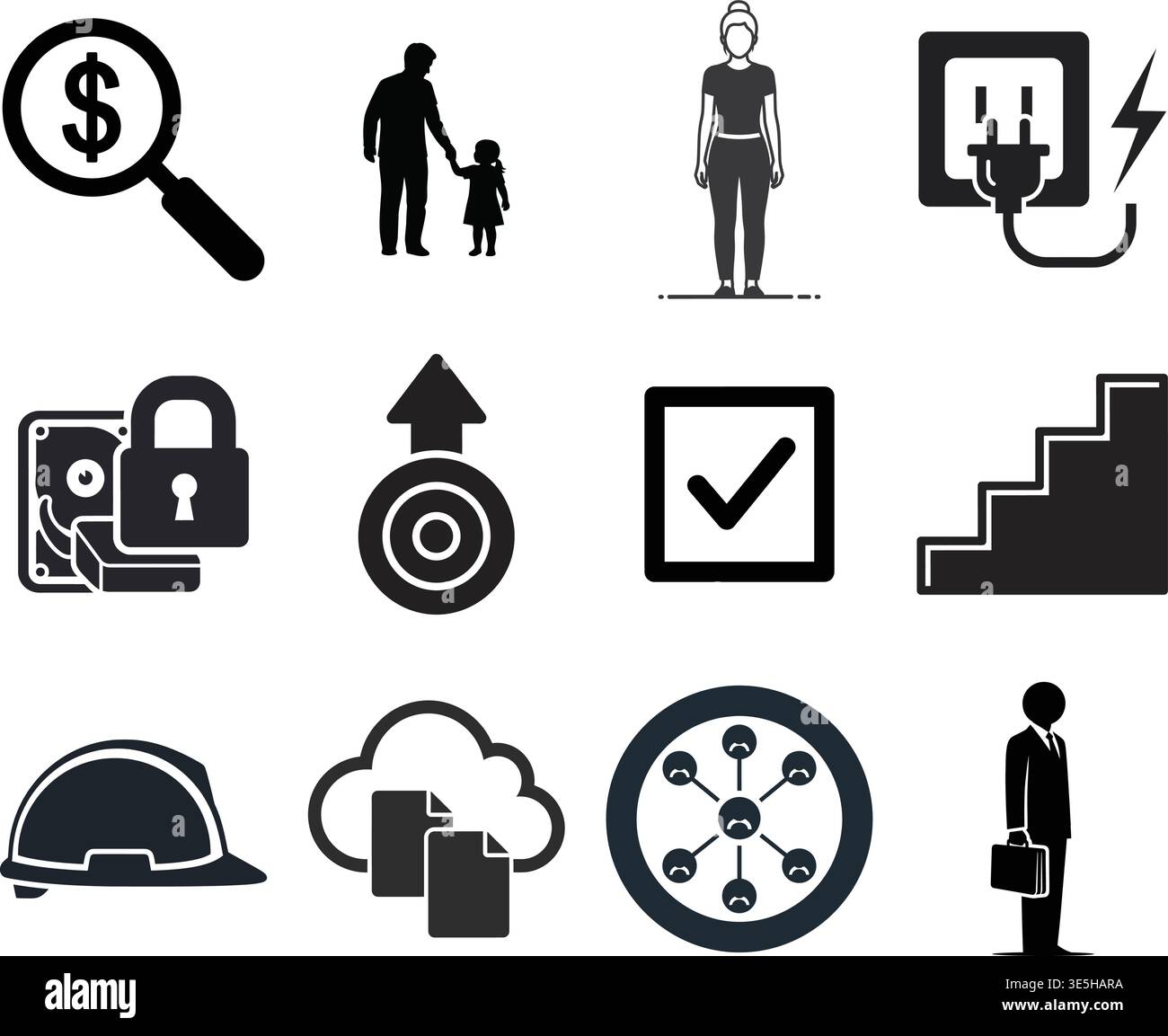 money management, financial tools, digital devices. Stock Vector