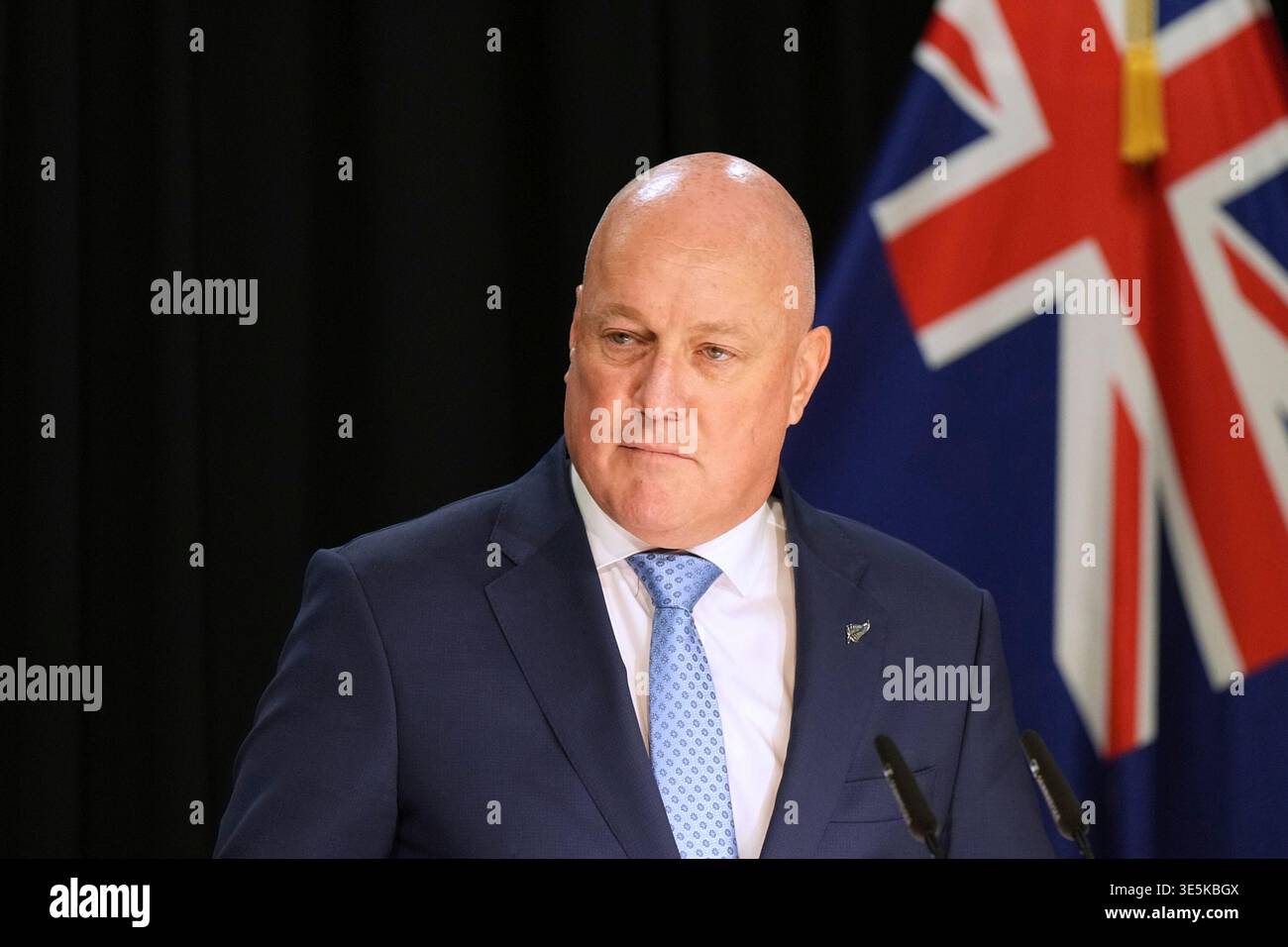 New Zealand Prime Minister Christopher Luxon announces a cabinet ...