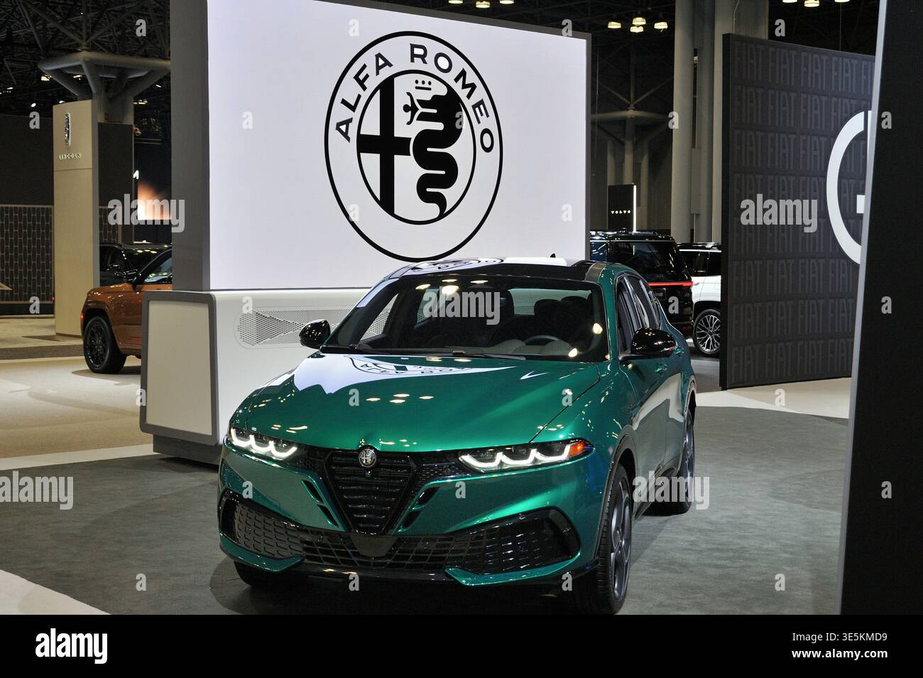 2026 Alfa Romeo Stelvio on display at the 2026 NY International Auto ...