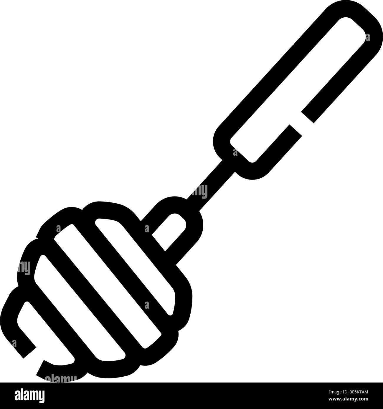 Honey dipper kitchen tool line art icon Stock Vector Image & Art - Alamy